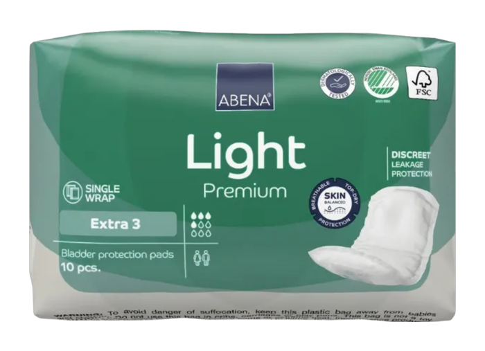Absorvente Geriatrico Abena Light Premium Extra C/ 10 Unidades