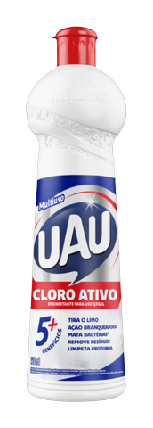 Limpador Multiuso Uau com Cloro Ativo 500ml