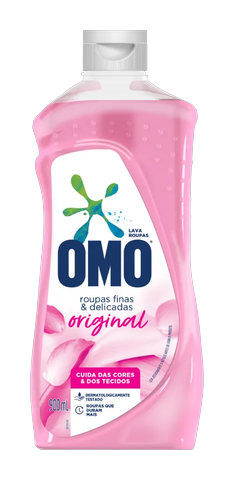 Lava Roupas Líquido Omo Roupas Delicadas 900ml