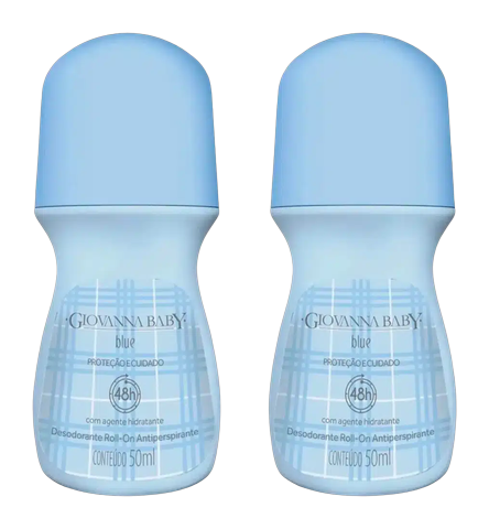 Desodorante Giovanna Baby Blue Roll-on C/2 Und