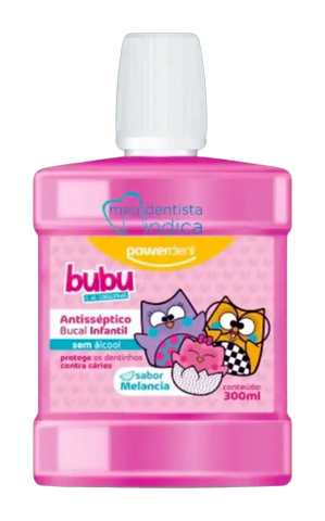Enxaguante Bucal Infantil Bubu e as Corujinhas Melancia 300ml