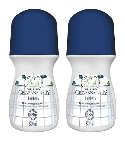 Desodorante Giovanna Baby Blueberry Roll-on C/2 Und