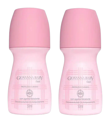 Desodorante Giovanna Baby Classic Roll-on C/2 Und