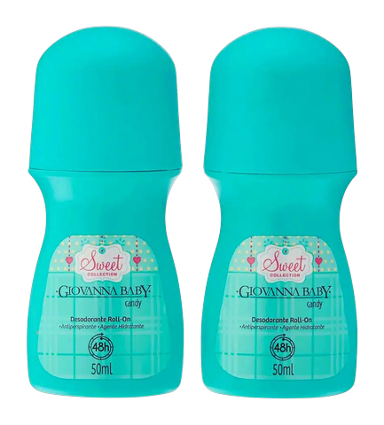 Desodorante Giovanna Baby Candy Roll-on C/2 Und