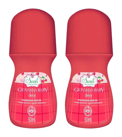 Desodorante Giovanna Baby Cherry Roll-on C/2 Und