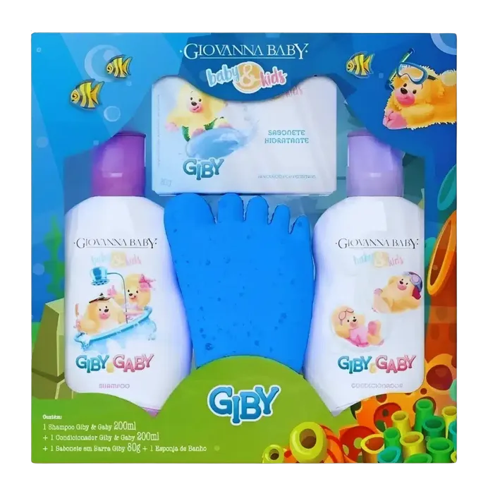 Giovanna Baby Giby Hora do Banho Shamp+Cond+Sabonete