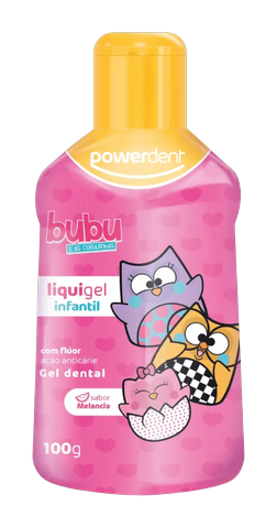 Creme Dental Infantil Bubu e as Corujinhas Sabor Melancia 100g
