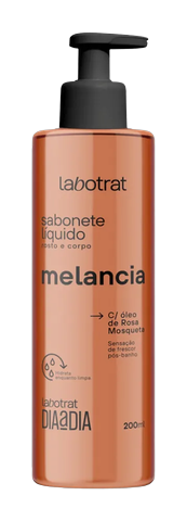 Sabonete Líquido Rosto e Corpo Melancia Labotrat 190ml