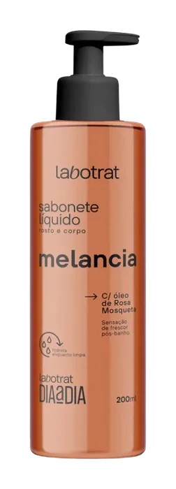 Sabonete Líquido Rosto e Corpo Melancia Labotrat 190ml