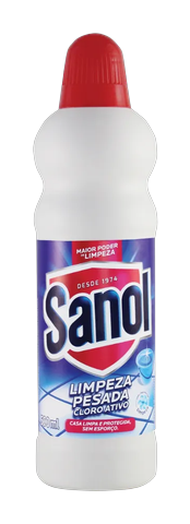 Limpador Geral Sanol Limpeza Pesada Cloro Ativo 500ml
