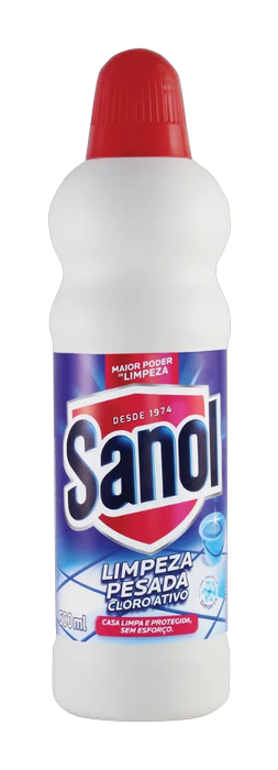 Limpador Geral Sanol Limpeza Pesada Cloro Ativo 500ml