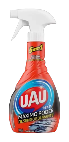 Desengordurante Spray Uau Tech Máximo Poder 500ml