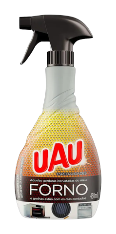 Desengordurante Spray Uau Especialidades Forno 450ml