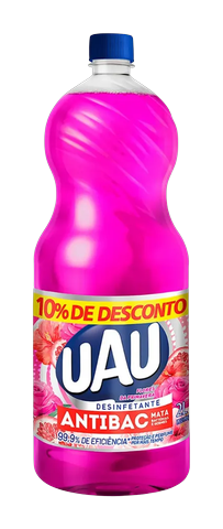 Desinfetante Antibac Uau Flores da Primavera 2L