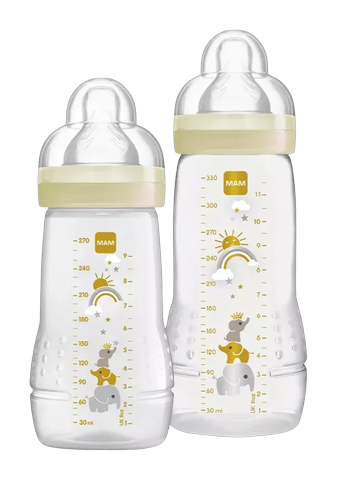 Kit Mamadeira Mam Easy Active Set Neutra 330ml+270ml
