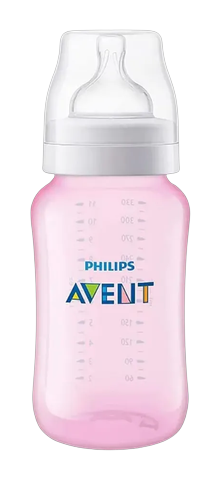 Mamadeira Philips Avent Anticólica Rosa 3+ Meses 330ml