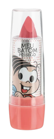 Batom Infantil Turma da Mônica Hipoalergênico Mônica Pêssego