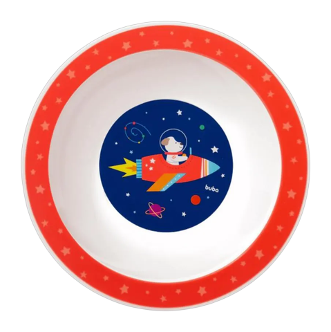 Pratinho Bowl Infantil Aventuras Espaço Buba