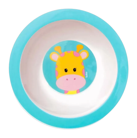 Pratinho Bowl Infantil Animal Fun Girafa Buba