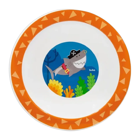 Pratinho Bowl Infantil Aventuras Pirata Buba
