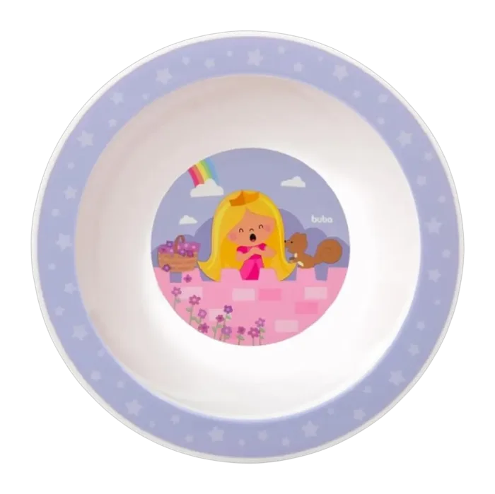 Pratinho Bowl Infantil Aventuras Princesa Buba