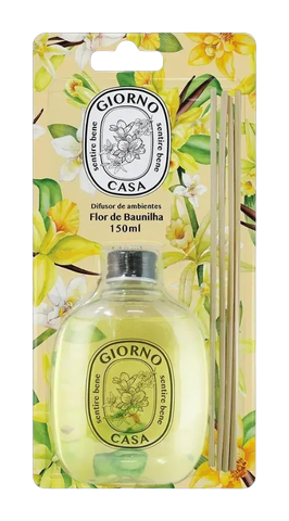 Difusor de Ambientes Giorno Casa Flor de Baunilha 150ml
