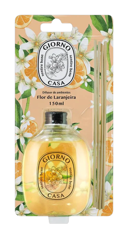 Difusor de Ambientes Giorno Casa Flor de Laranjeira 150ml