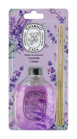 Difusor de Ambientes Giorno Casa Lavanda 150ml