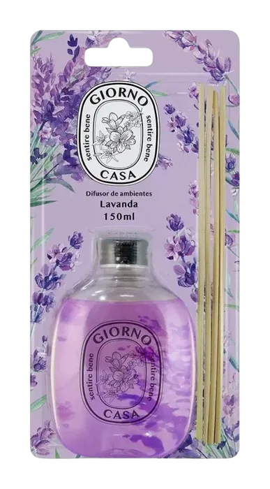 Difusor de Ambientes Giorno Casa Lavanda 150ml