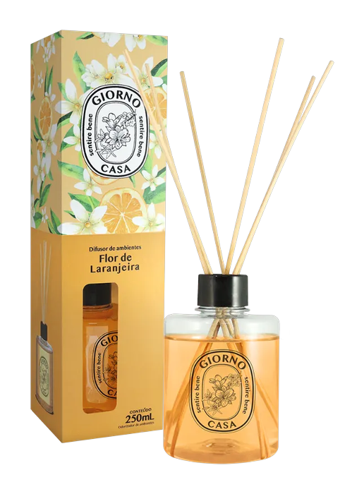 Difusor de Ambientes Giorno Casa Flor de Laranjeira 250ml