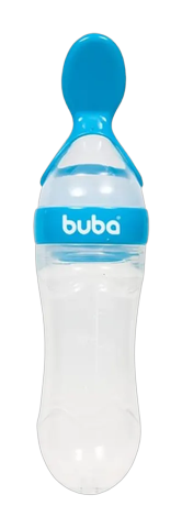 Colher Dosadora em Silicone Buba Azul 90ml