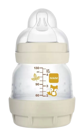 Mamadeira MAM First Bottle Anti-cólica Neutra 130ml