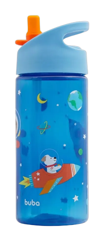 Garrafinha Infantil Aventuras Espaço Buba 400ml