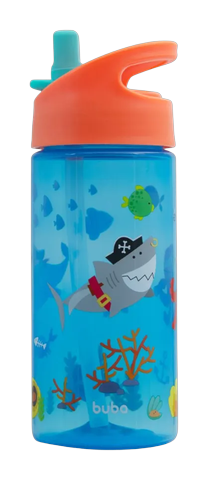 Garrafinha Infantil Aventuras Pirata Buba 400ml