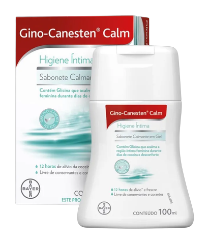 Sabonete Gel Íntimo Gino-Canesten Calm 100ml