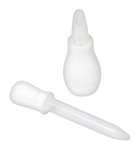 Kit Aspirador Nasal Infantil Buba com Conta Gotas +0 Meses