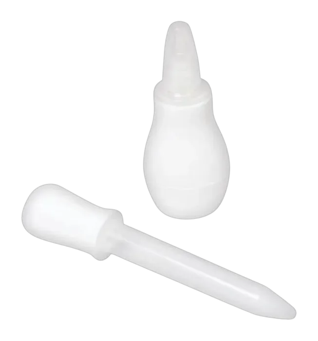 Kit Aspirador Nasal Infantil Buba com Conta Gotas +0 Meses