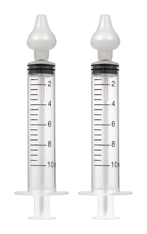Lavador Nasal Infantil Buba Bico de Silicone c/ 2 Unidades