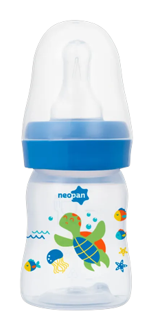 Mamadeira Neopan Ortodôntica Azul 0-6 Meses 70ml