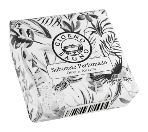 Sabonete Perfumado em Barra Giorno Bagno Oliva e Alecrim 100g