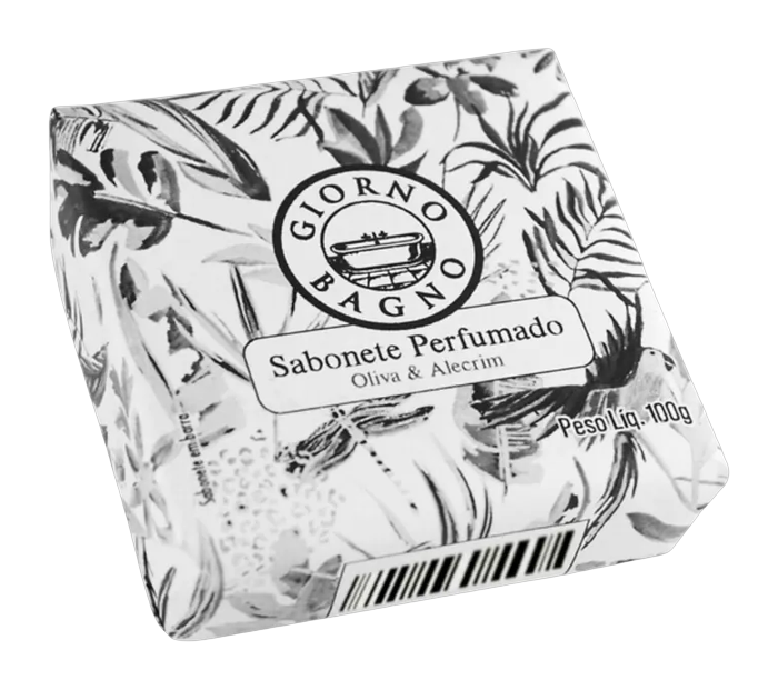 Sabonete Perfumado em Barra Giorno Bagno Oliva e Alecrim 100g