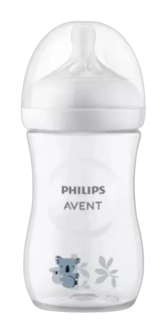 Mamadeira Philips Avent Pétala Antivazamento Coala 1+ Meses 260ml