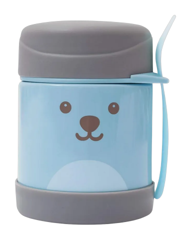 Pote Térmico c/ Colher Buba Gumy Azul 320ml