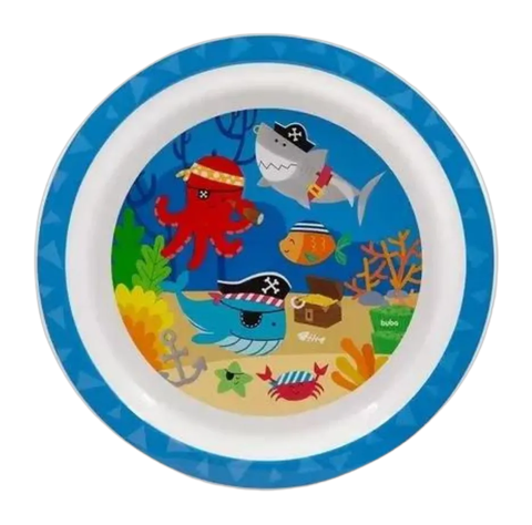 Pratinho Infantil Buba Aventuras Pirata