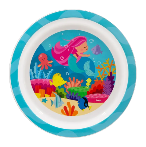 Pratinho Infantil Buba Aventuras da Sereia