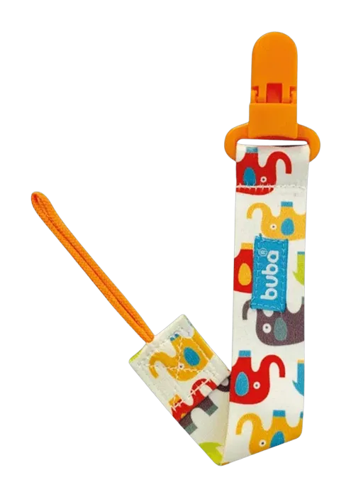 Prendedor de Chupeta Buba Elefantinho +3 Meses