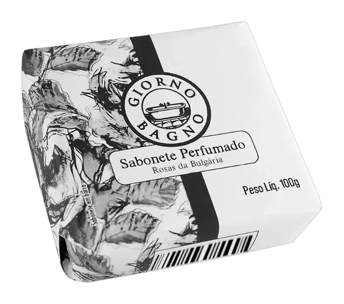 Sabonete Perfumado em Barra Giorno Bagno Rosas da Bulgária 100g