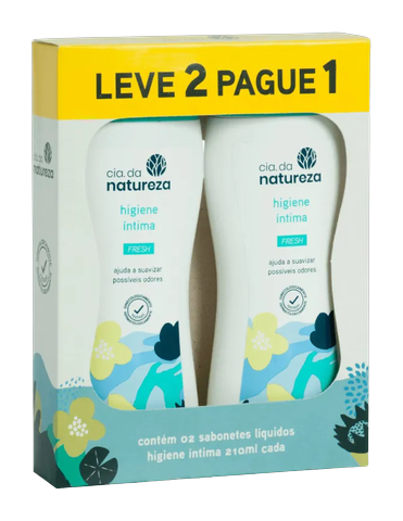 Kit Sabonete Íntimo Fresh 210ml C/ 2 Unidades