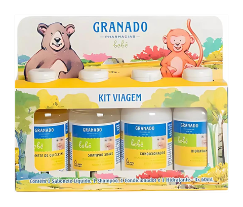 Kit Viagem Granado Bebê C/4 Itens