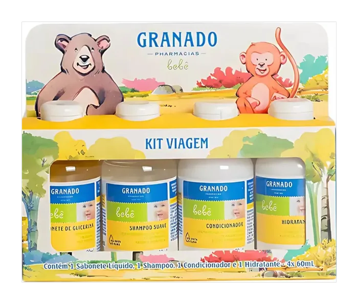 Kit Viagem Granado Bebê C/4 Itens